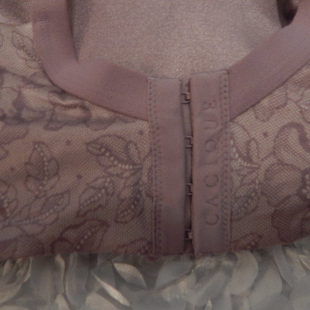 Cacique lightly Lined Full Coverage No Wire Bra 40F Plus - Picture 4 of 5